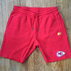 Vintage chiefs STARTER Red Athletic Men's Shorts
